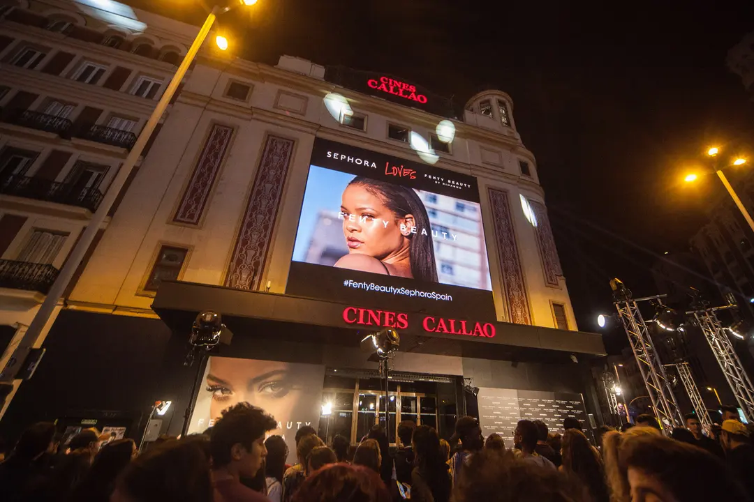 Sephora en su lanzamineto de Fenty by Rihanna