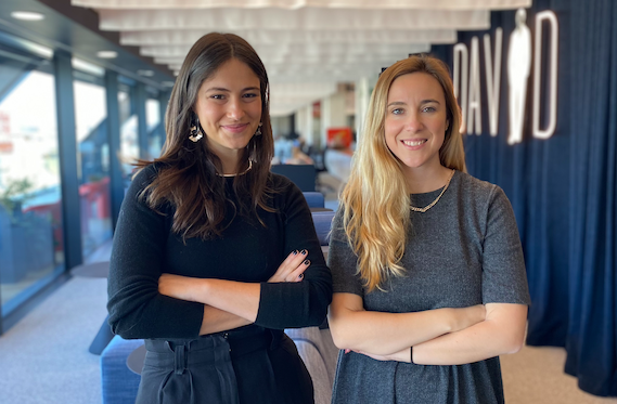 Foto de Gabriella y Patricia