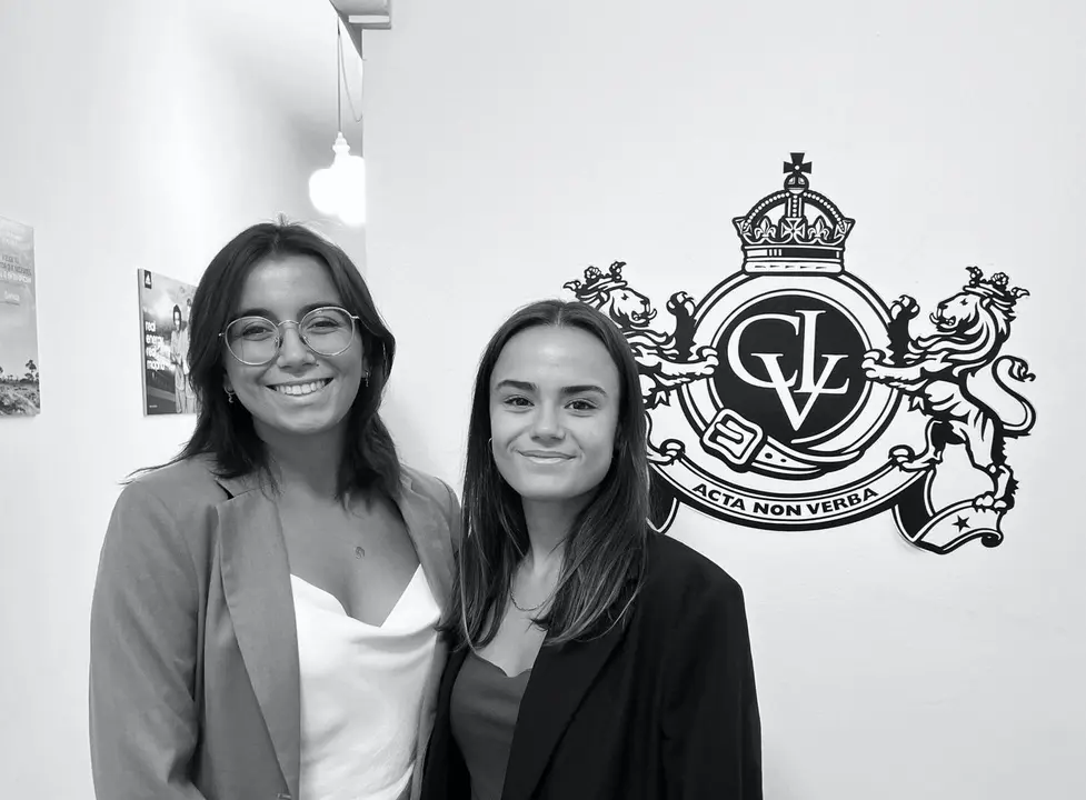 Foto de Cristina e Irene