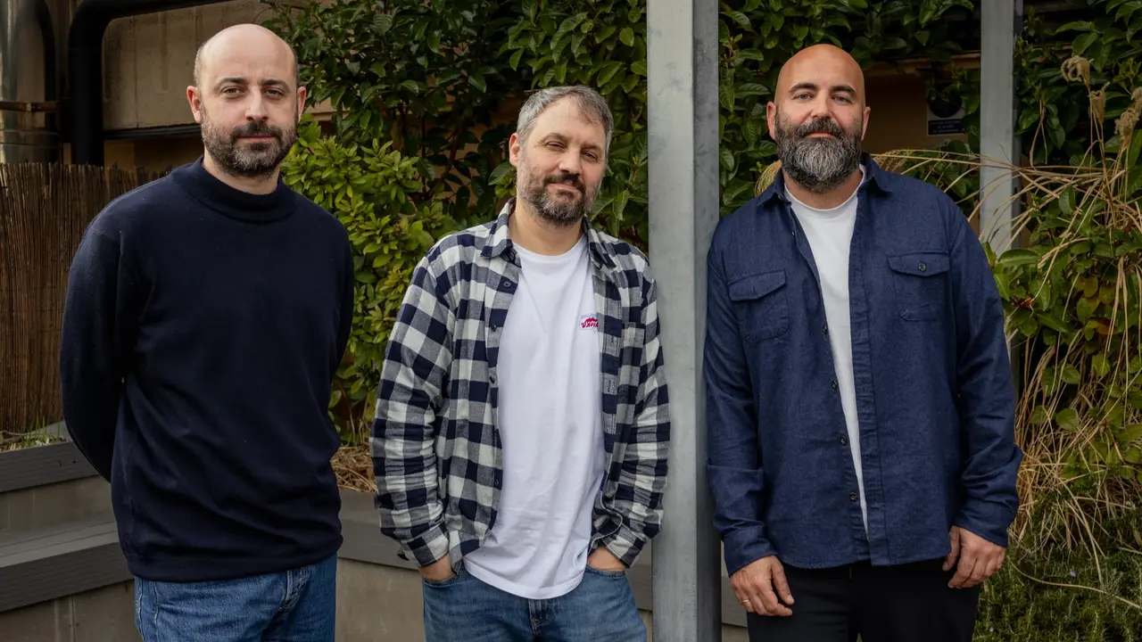 De izq. a derecha: F&eacute;lix Carral, Jesus Rasines  y Jose Izaguirre