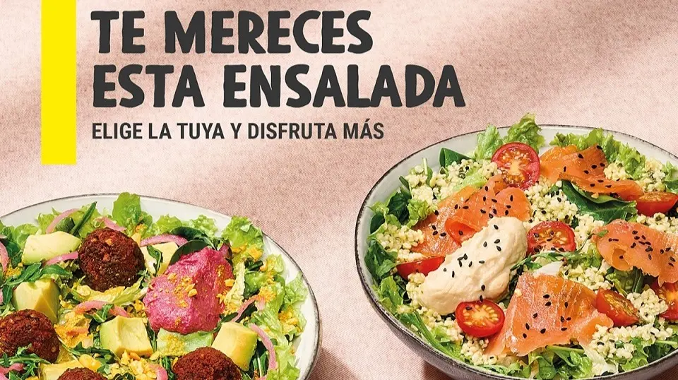 Pans & Company ensaladas