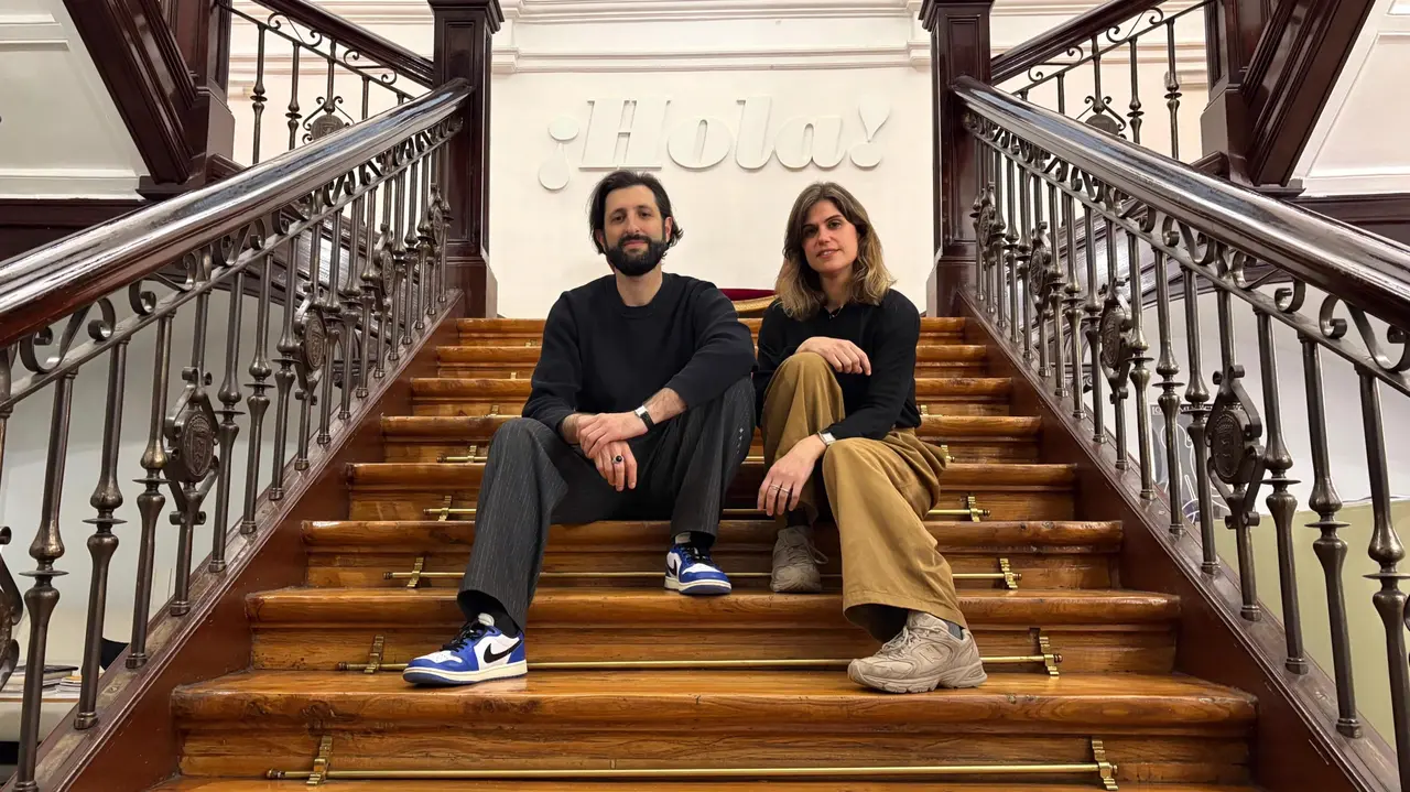 Foto de Munia y Andrea
