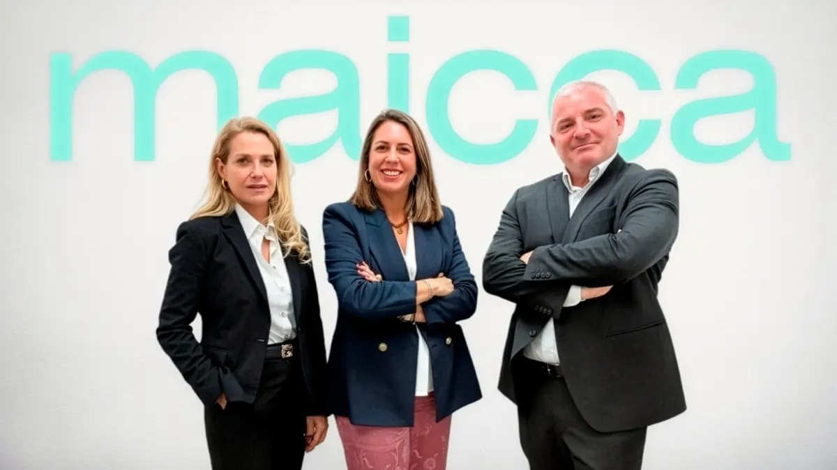 De izqda a drcha_Mónica Mayoral CFO maicca_ Ana Rodríguez de Zárate, CEO maicca y Jesús Suso, Member Board maicca y CEO Grupo AVANTE