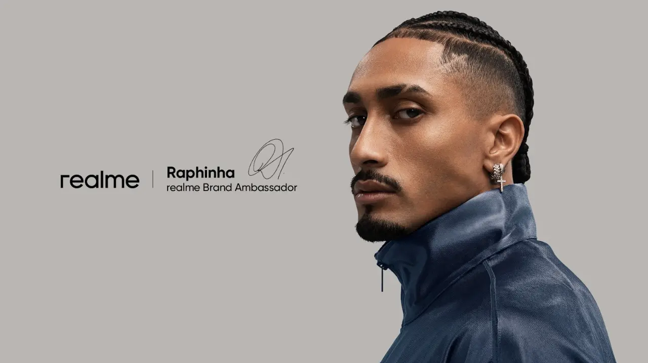 realme_Raphinha, nuevo embajador de marca_2