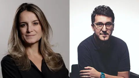 Foto de Paula Queiroz y Felipe Andrade