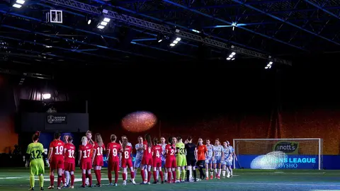 BARCELONA, SPAIN - MAY 13: Queens League Oysho 2023 at Cupra Arena on May 13, 2023 in Barcelona, Spain. (Photo by Mateo Villalba/Quality Sport Images/Kings League)