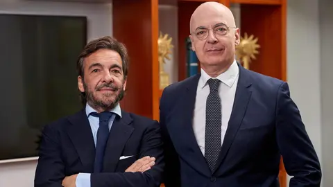 Foto de Fernando Vizcaíno y Eric Marotel