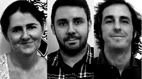 Imagen de In&eacute;s, Fran y Alfonso