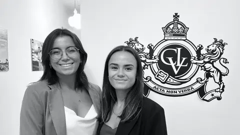 Foto de Cristina e Irene