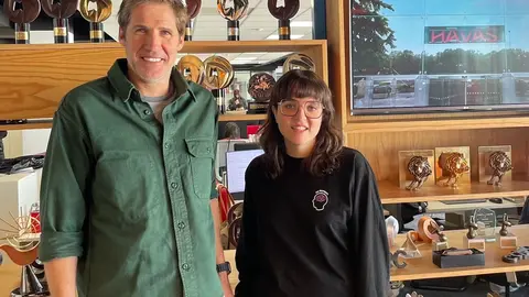 Foto de Alberto Zschiesche y Helena &Aacute;lvarez