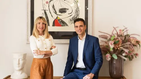 Foto de Silvia Alsina y Sebastián Cebrián