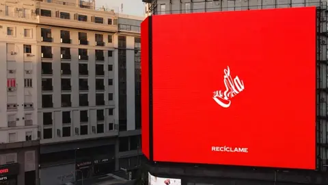 Campa&ntilde;a OOH coca cola