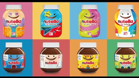 Cuadricula Tarros Nutella