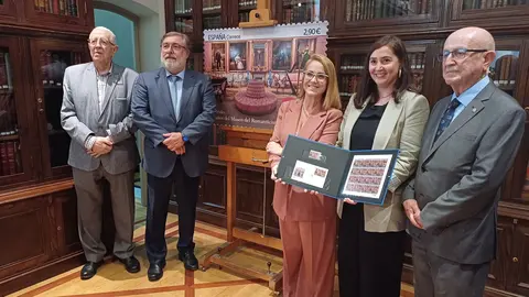 Presentación sello Centenario Museo del Romanticismo