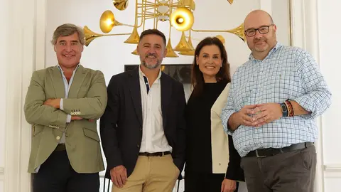 Antonio Berm&uacute;dez de Castro, Chief Integration Officer Iberia en Publicis  Groupe; Andr&eacute;s de Espa&ntilde;a, CEO de 3dids.com; Marta Ruiz-Cuevas, CEO de Publicis Groupe Espa&ntilde;a y Portugal;  Jose Luis Ferrero, Commerce Lead en Publicis Groupe Espa&ntilde;a