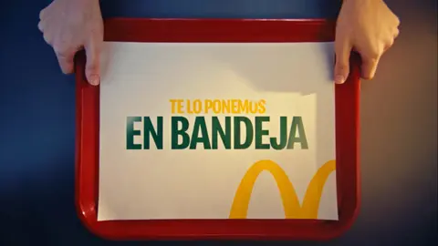 mcdonald's bandeja