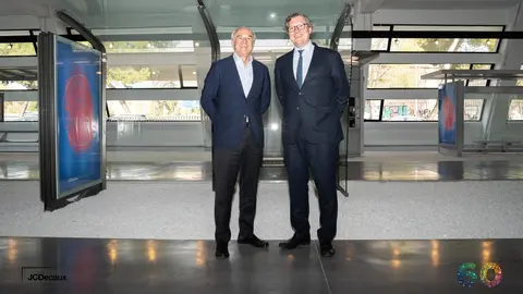Alexandre Roubaud, Consejero Delegado (dcha) y Carlos Barón, Director General (izq)