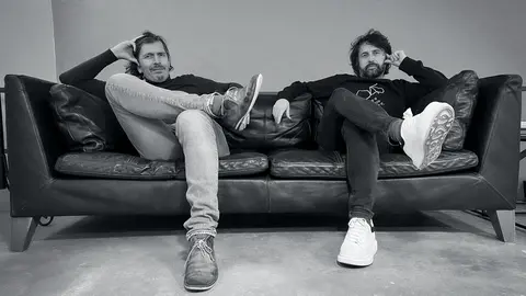 Foto de Carles (izq.) y Javier (dcha.)