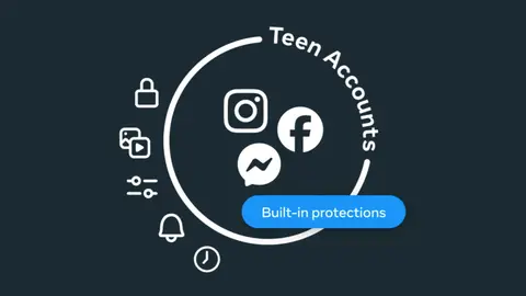 Meta teen accounts