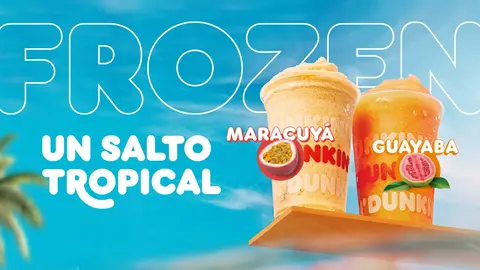 tropical frozen Dunkin