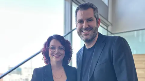 Foto de Ver&oacute;nica Acosta y David Pueyo