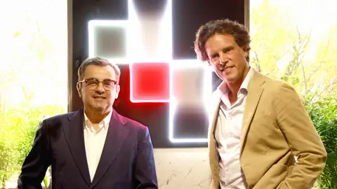 Jose Luis de Rojas y Florian Haller