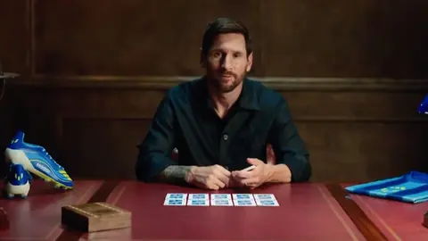 messi adidas spot