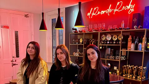 Foto de Ruth, Sara y Claudia
