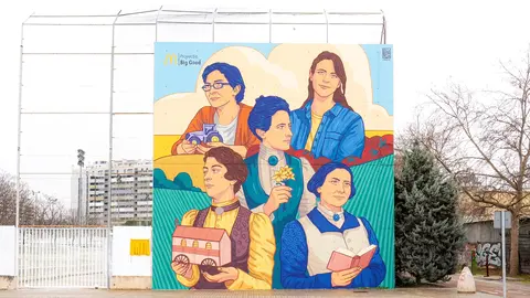 mural mcdonalds