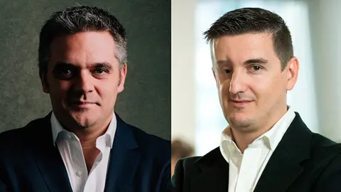 Foto de Kike Lozano (izquierda) y V&iacute;ctor Garc&iacute;a-Morato