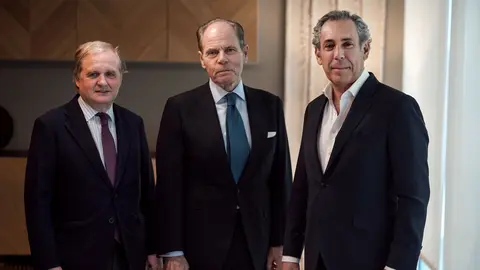 Foto de Ignacio Ybarra, Ignacio Eyriès y Manuel Mirat