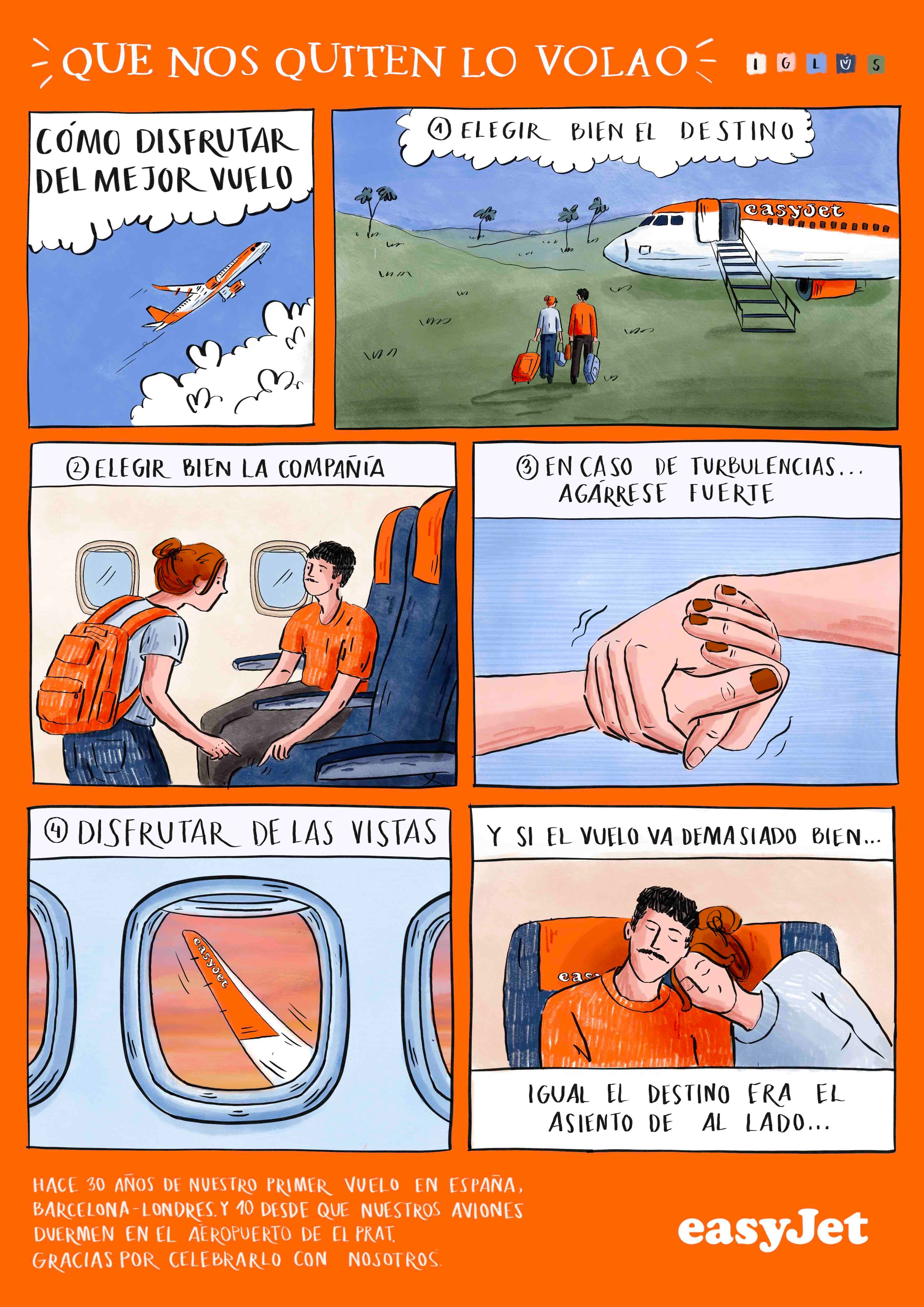 easyJet x Iglús